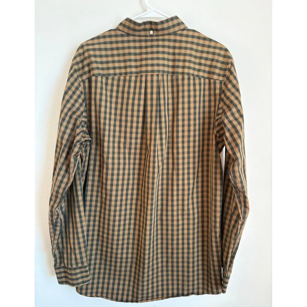 Duluth Trading Co Wrinkle Fighter Slim Fit Button Down Shirt Gorpcore Outdoors‎